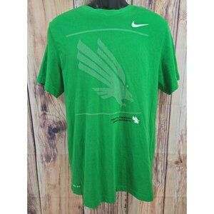North Texas Mean Green UNT Nike Dri-Fit Mens T-Shirt Medium